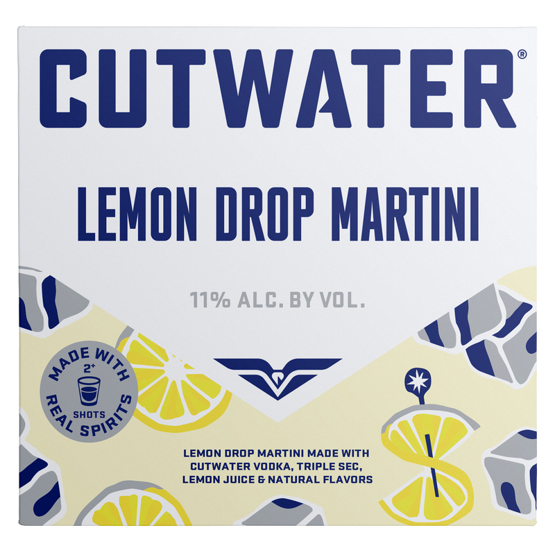 Cutwater Lemon Drop 4pk 12oz Cans