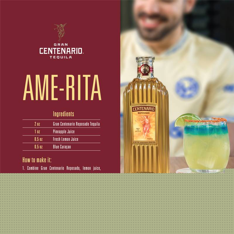 Gran Centenario Reposado Tequila 750ml (80 Proof)