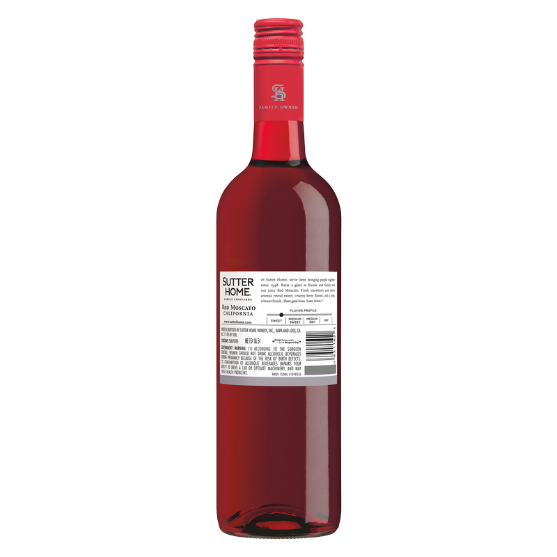 Sutter Home Red Moscato 750ml