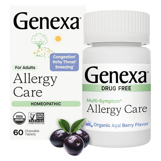 Genexa Allergy-D Organic Adult, 60 Tabs