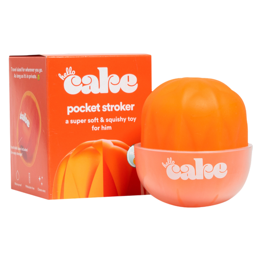 Hello Cake Pocket Stroker, Travel-Sized Sex Toy
