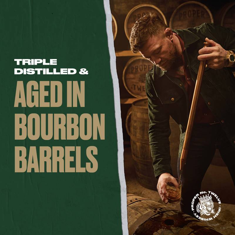 Proper No. Twelve Irish Whiskey 750ml (80 Proof)