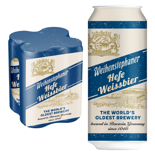 Weihenstephaner Hefe Weissbier (4Pkc 16 Oz)