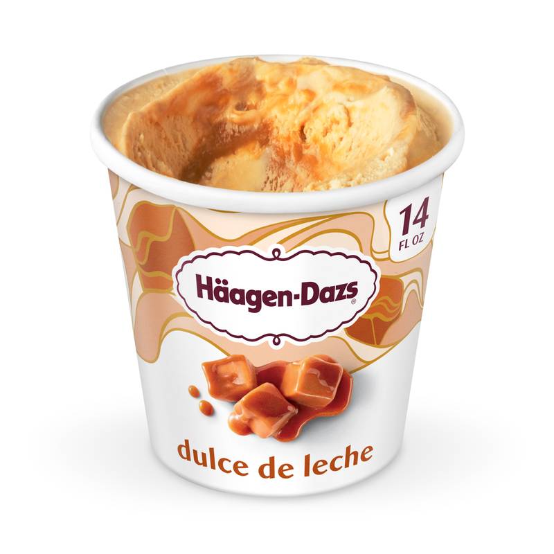 Haagen-Dazs Dulce De Leche Ice Cream, 14oz.