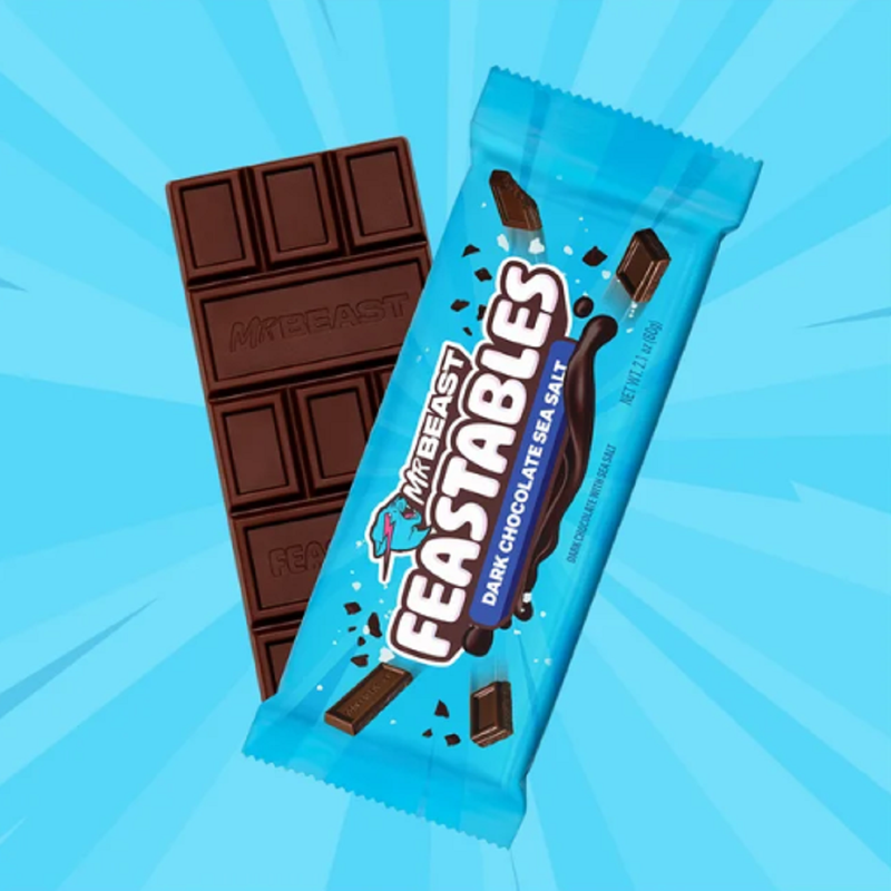 Feastables MrBeast Chocolate Sea Salt Bar 1ct
