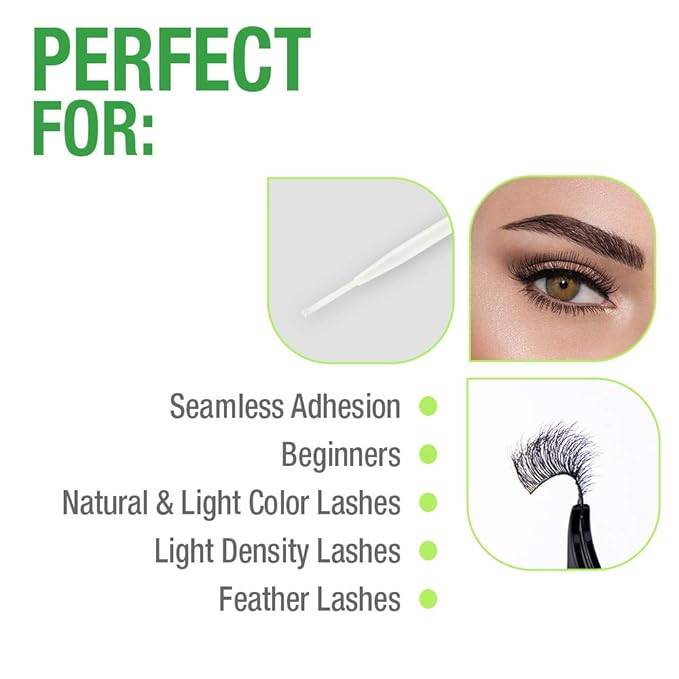 DUO Adhesive Lash Adhesive Brush on, Clear