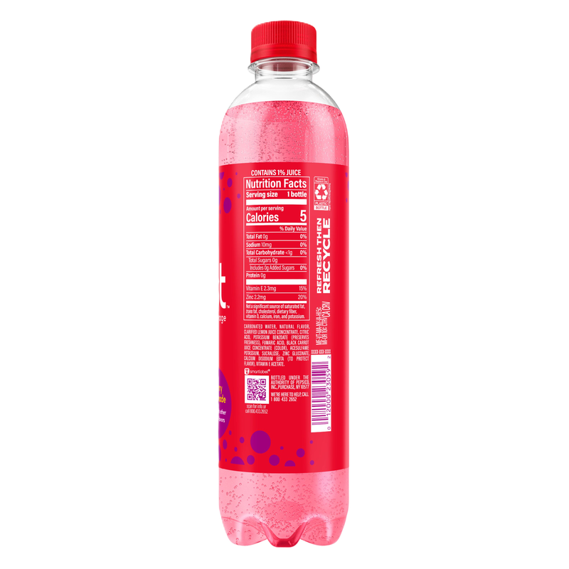 Bubly Burst Cherry Lemon 16.9oz Btl