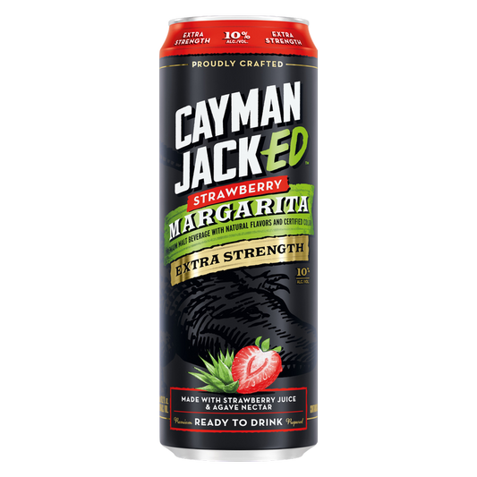 Cayman Jacked Strawberry Margarita 19.2oz Can 10% ABV