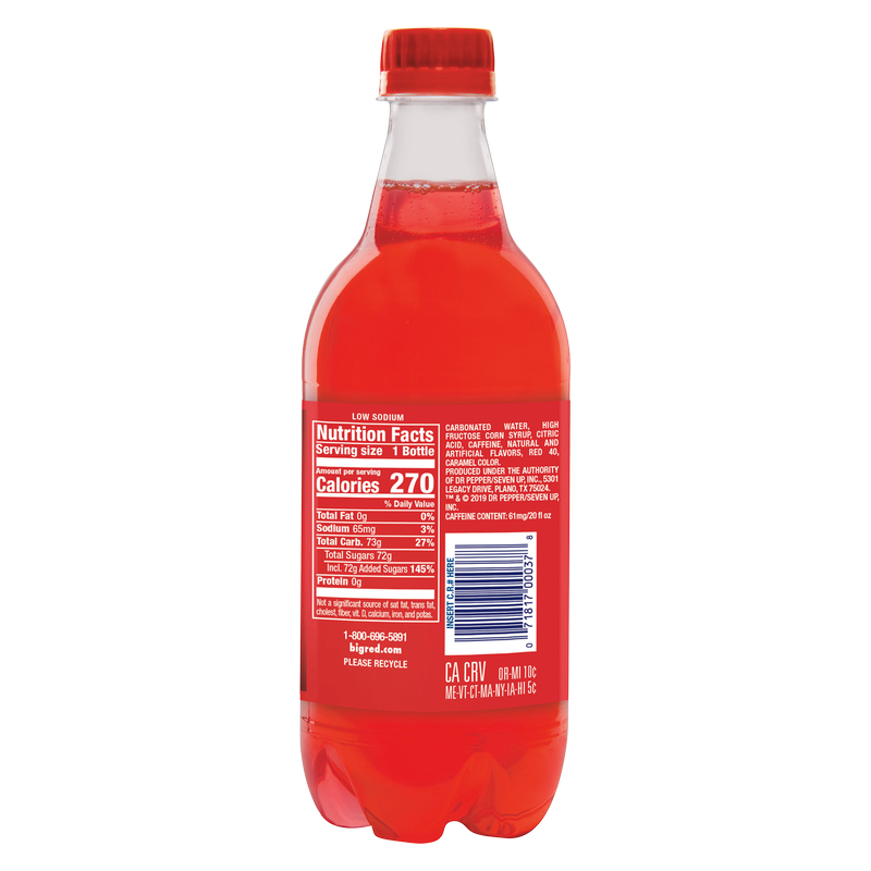Big Red 20oz Btl