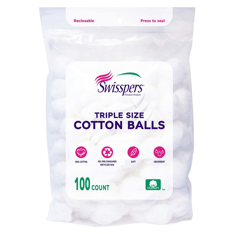 Swisspers Cotton Balls 100ct