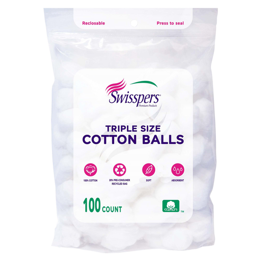Swisspers Cotton Balls 100ct