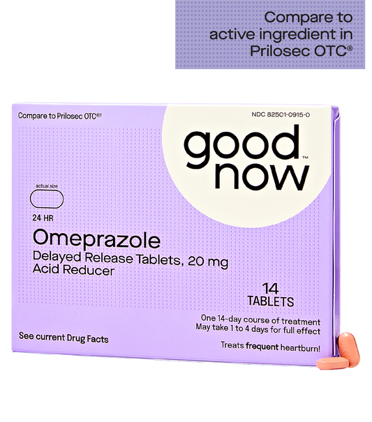 Goodnow Omeprazole Acid Reducer Tablets 14ct