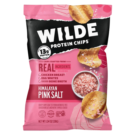 WILDE Protein Chips Himalayan Pink Salt, 1.34oz