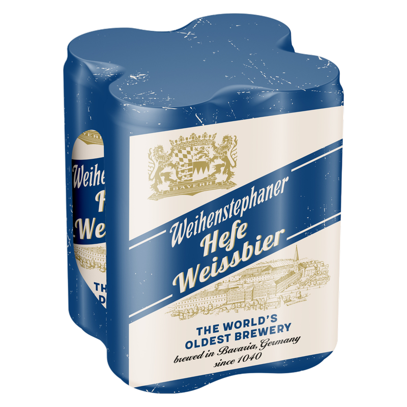 Weihenstephaner Hefe Weissbier (4Pkc 16 Oz)