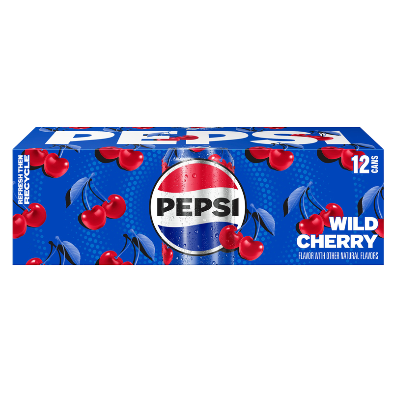 Pepsi Wild Cherry 12pk 12oz can
