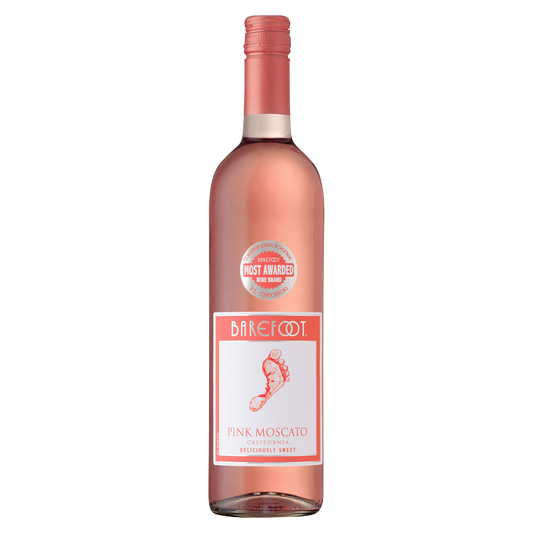 Barefoot Pink Moscato 750ml