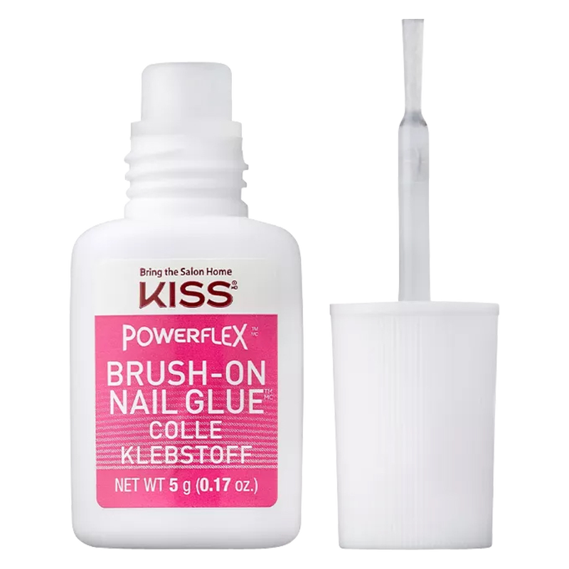 Kiss PowerFlex Brush-On Nail Glue 0.17 oz