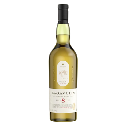 Lagavulin 8 Yr Old Islay Single Malt Scotch Whisky 750ml