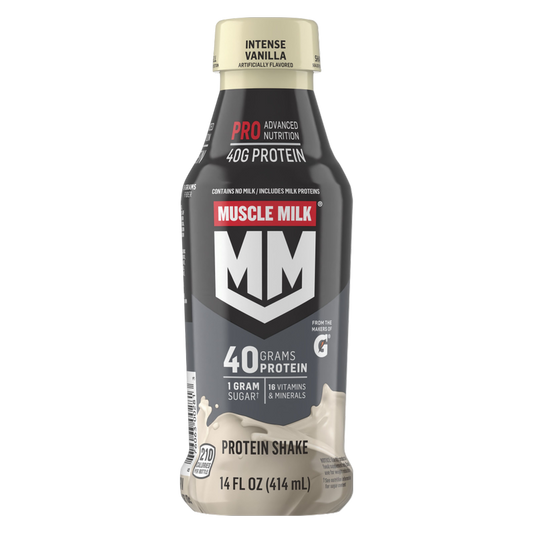 Muscle Milk Intense Vanilla Protein Shake 14oz Btl