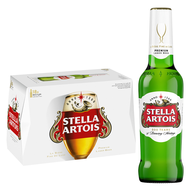 Stella Artois 18pk 11.2oz Btl