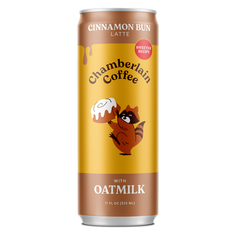 Chamberlain Oatmilk Cinnamon Bun Latte 11oz Can