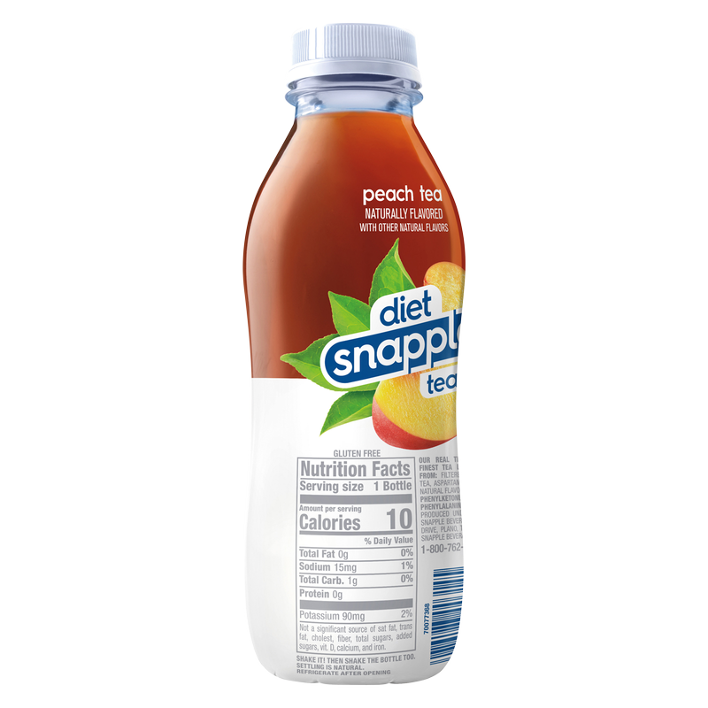 Snapple Diet Peach Tea 16oz Btl