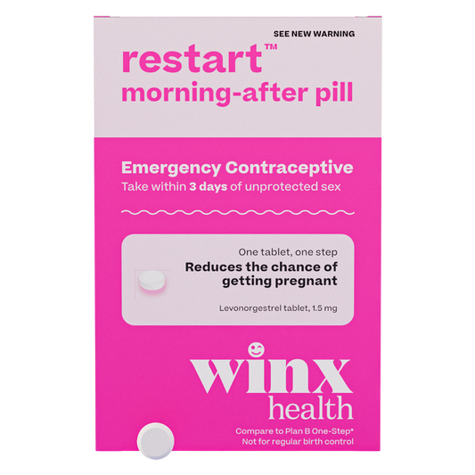 Winx Restart Morning-After Pill Emergency Contraceptive