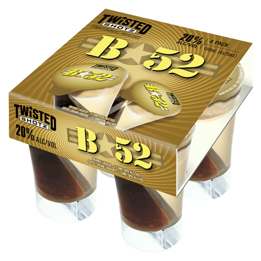 Twisted Shotz B-52 4pk 25ml
