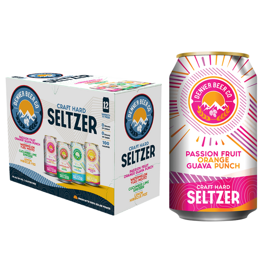 Denver Beer Co Craft Hard Seltzer 12pk 12oz Can 5.0% ABV