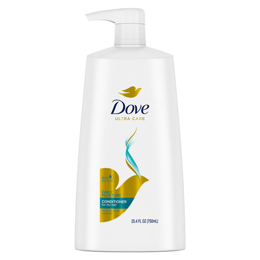 Dove Ultra Care Conditioner for Dry Hair Daily Moisture Conditioner with Bio-Restore Complex 25.4 oz