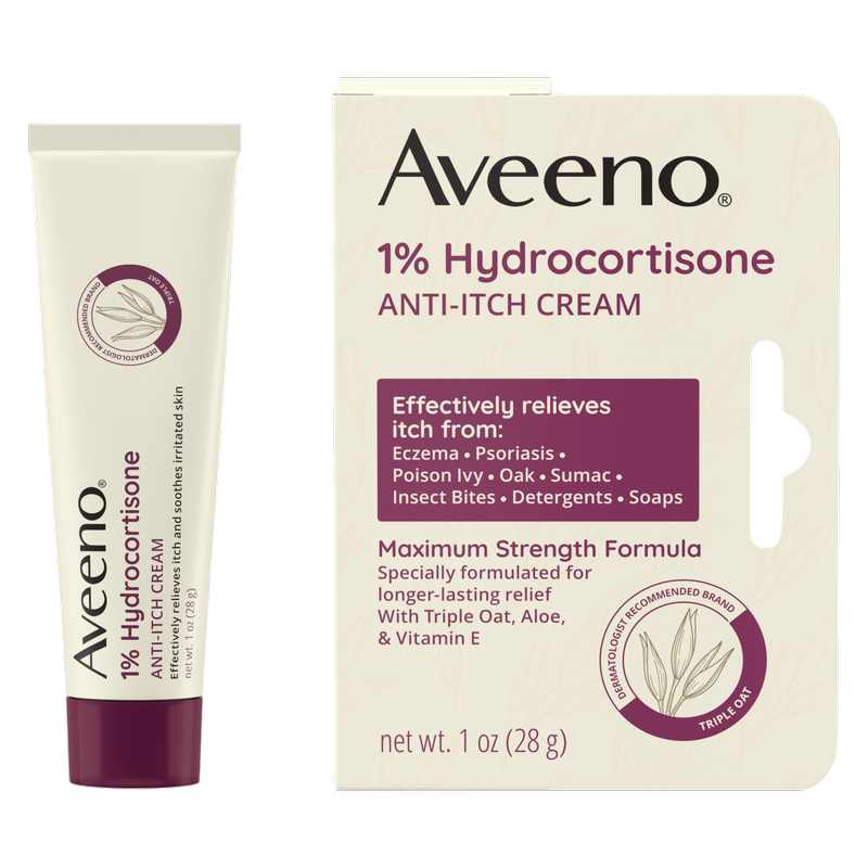 Aveeno Anti-Itch 1% Hydrocortisone Cream 1oz