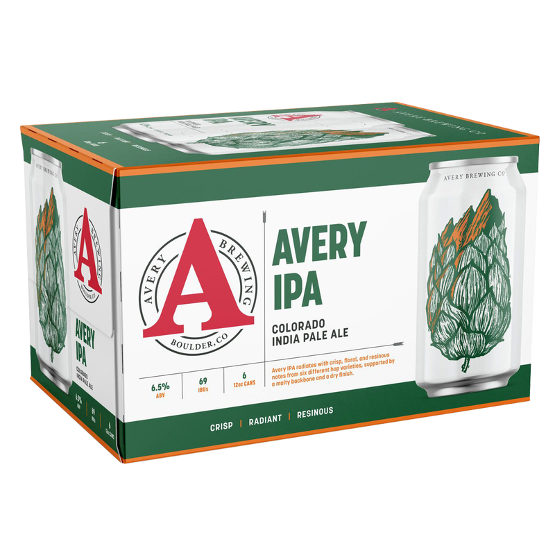 Avery IPA 6pk 12oz Can 6.5% ABV