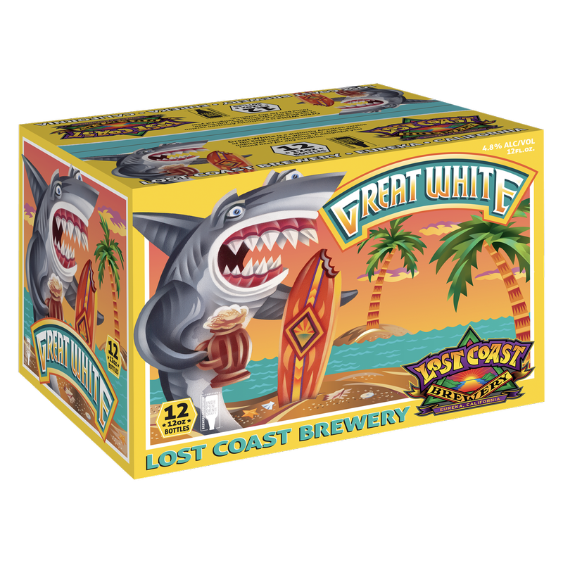 Lost Coast Brewing Great White Ale 12pk 12oz Btl