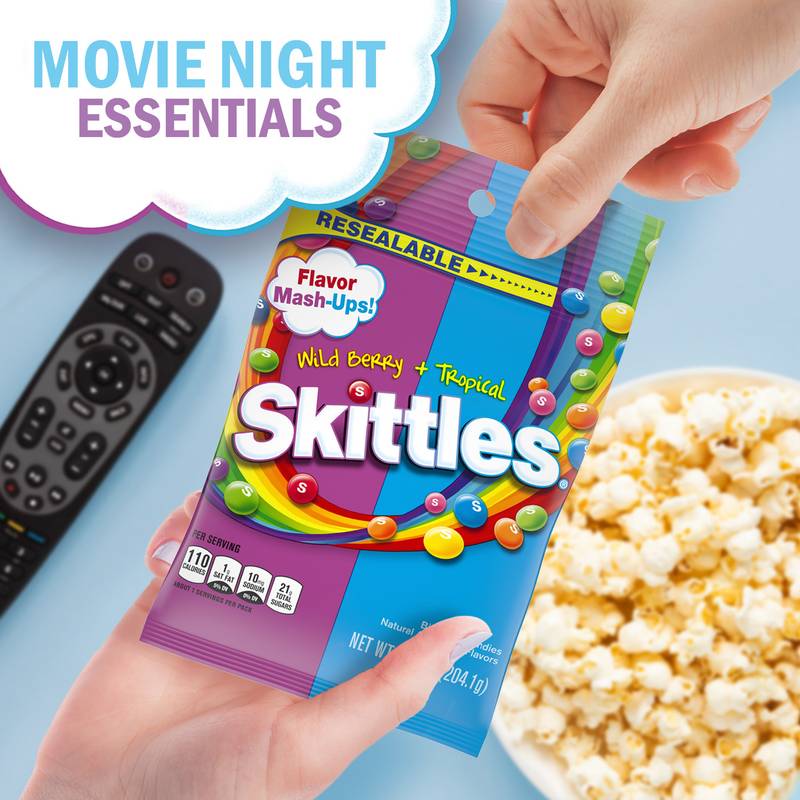 Skittles Mash-Ups Chewy, 7.2 oz