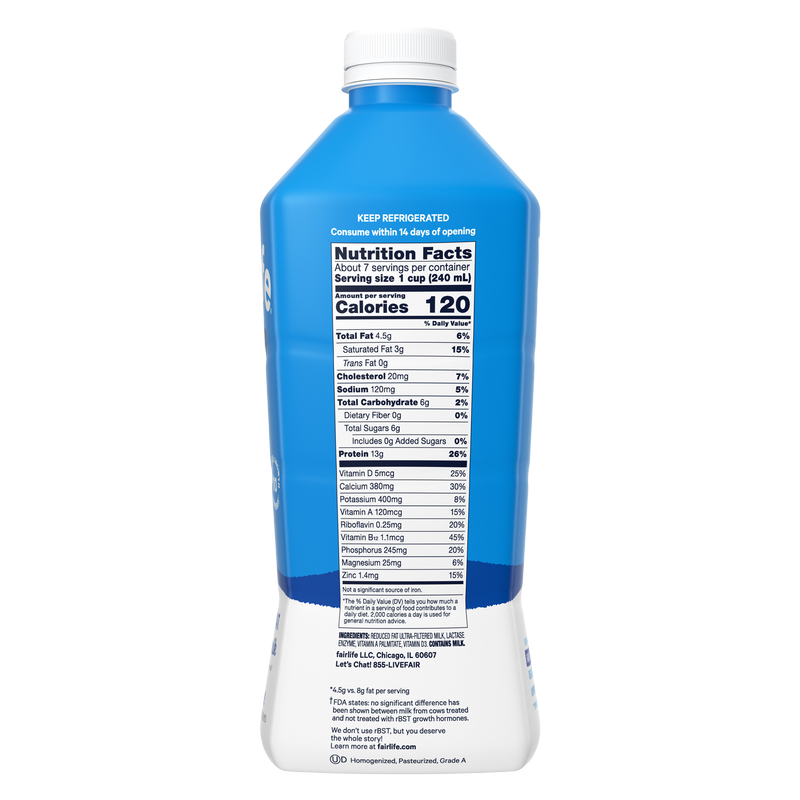 Fairlife 2% Reduced Fat Milk 1.5L Btl