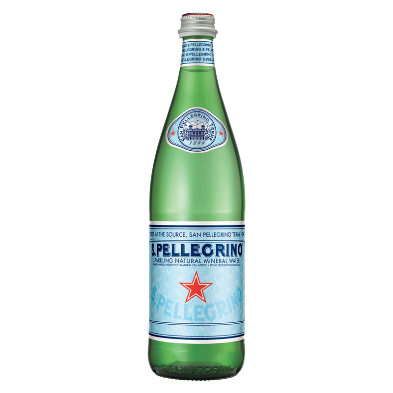 San Pellegrino Sparkling Water 750ml Glass Bottle