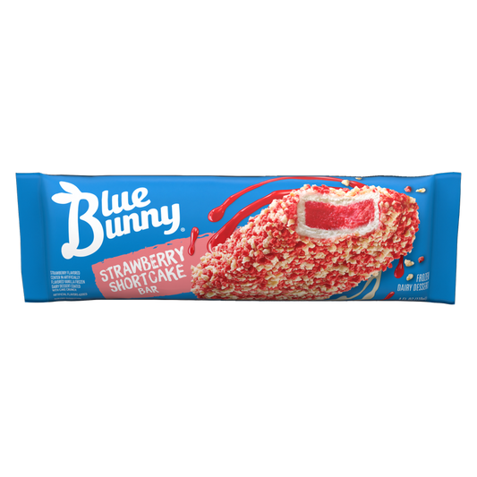 Blue Bunny Strawberry Shortcake Reduced Fat Ice Cream Bar 1ct