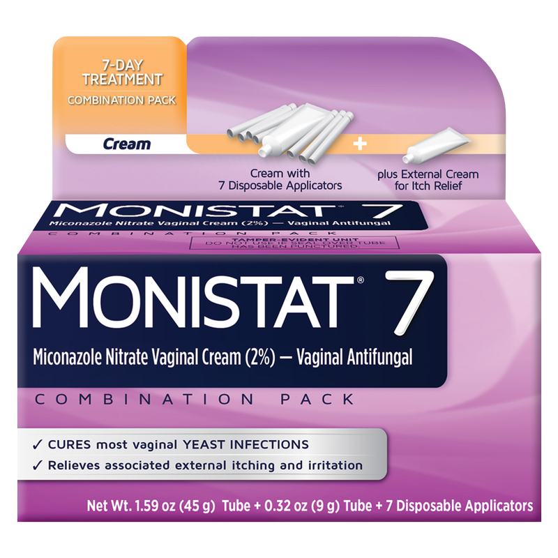 Monistat 7-Day Cure & Itch Yeast Infection Treatment Cream