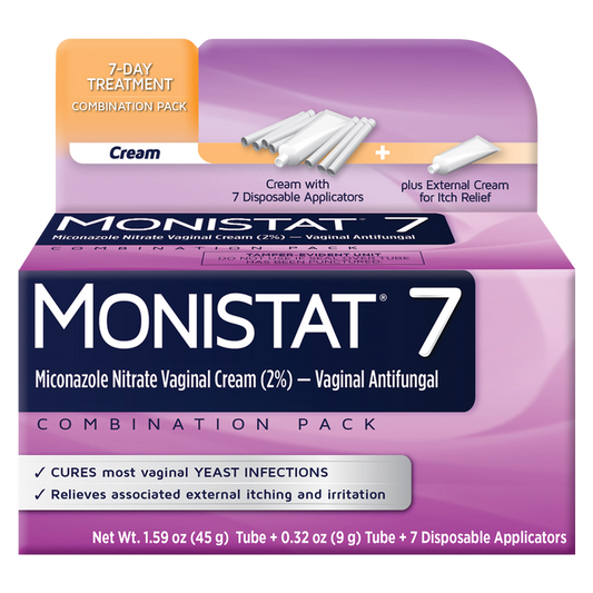 Monistat 7-Day Cure & Itch Yeast Infection Treatment Cream