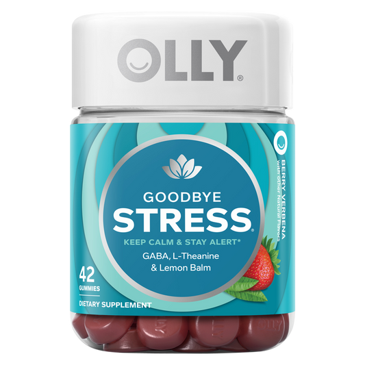 OLLY Goodbye Stress Gummies Berry Verbena 42ct