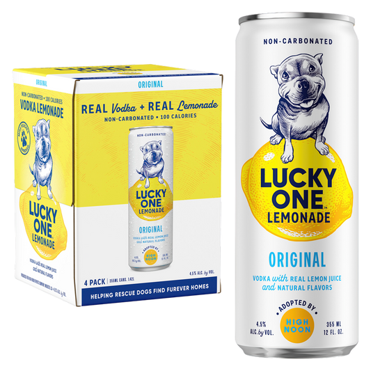 Lucky One Lemonade 4pk 12oz Can