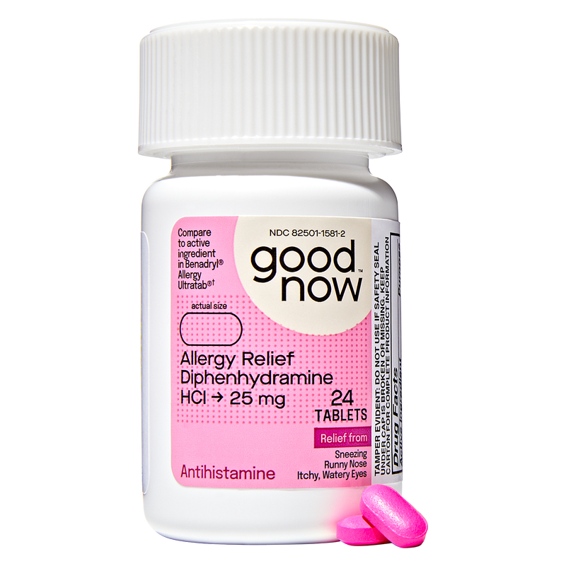 Goodnow Allergy Relief Diphenhydramine HCl 100 tablets