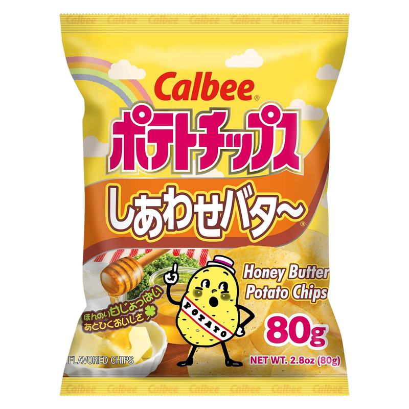 Calbee Honey Butter Potato Chips. 2.8oz