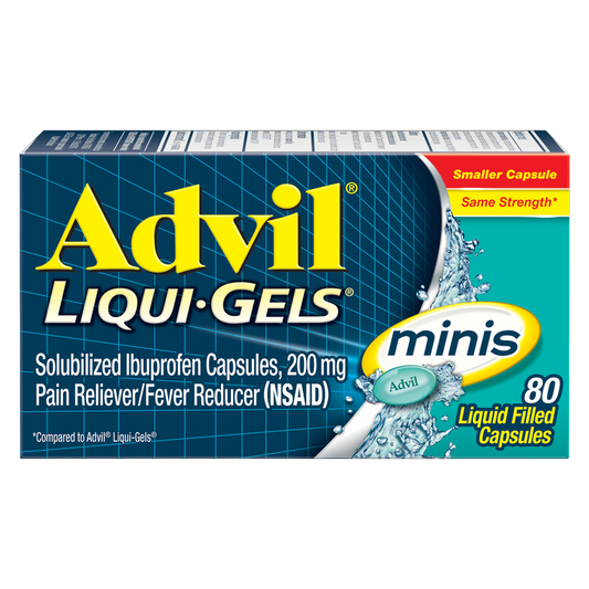 Advil Liqui-gel Mini Pain & Headache Reliever 80ct