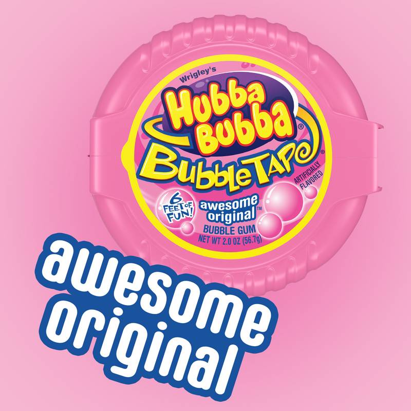 Hubba Bubba Original Bubble Gum Tape 1ct