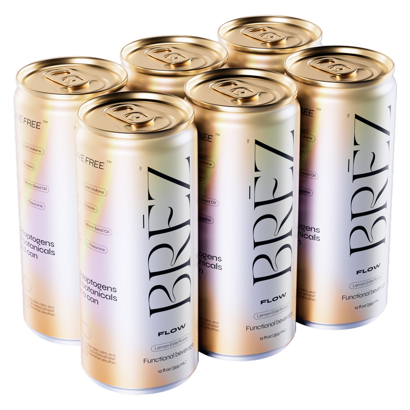 BRĒZ Flow Functional Tonic 6pk 12oz Cans