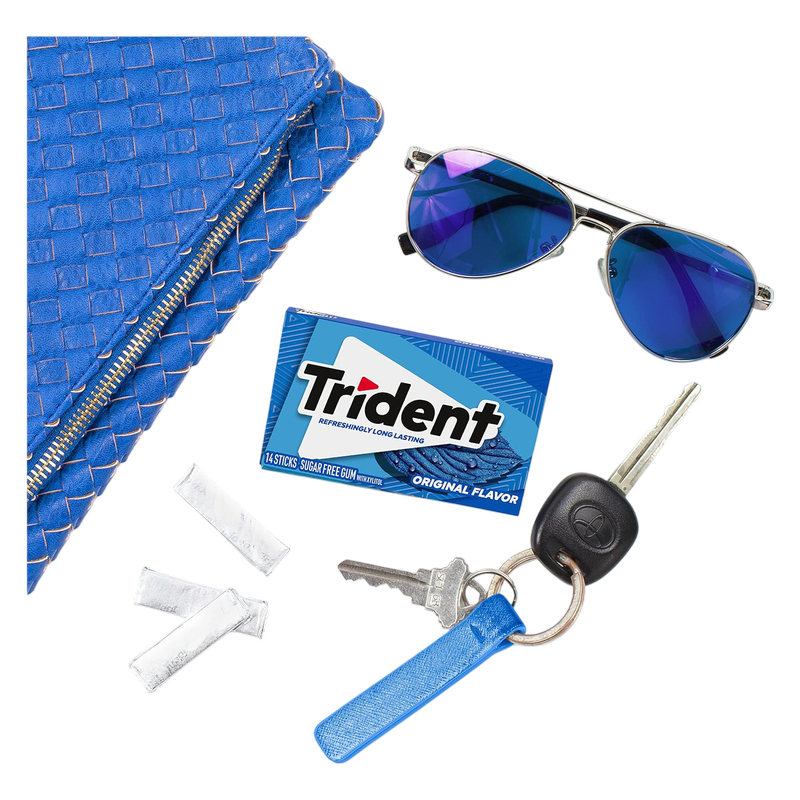 Trident Original Flavored Gum, 14pc