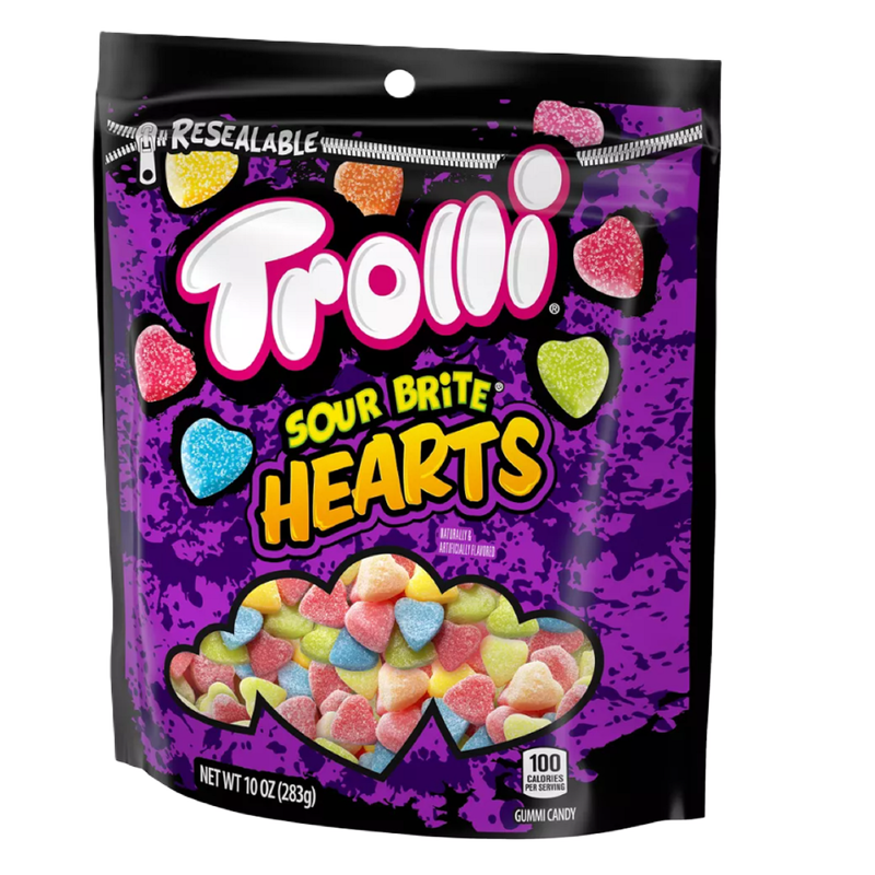 Trolli Sour Brite Gummy Hearts 10.0oz