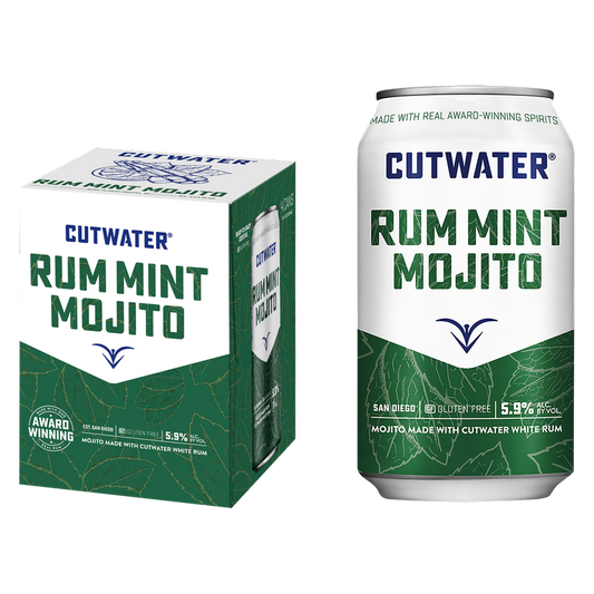 Cutwater Rum Mint Mojito 4pk 12oz 5.9% abv
