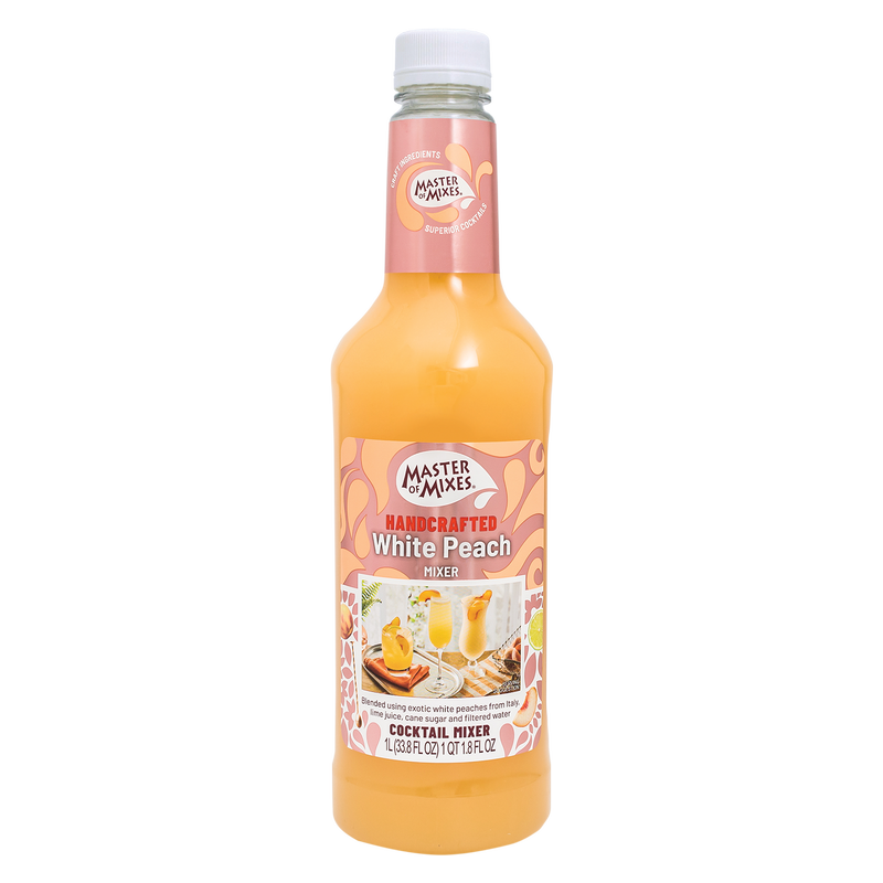 Master of Mixes White Peach Margarita/Daquiri Mix1 Liter